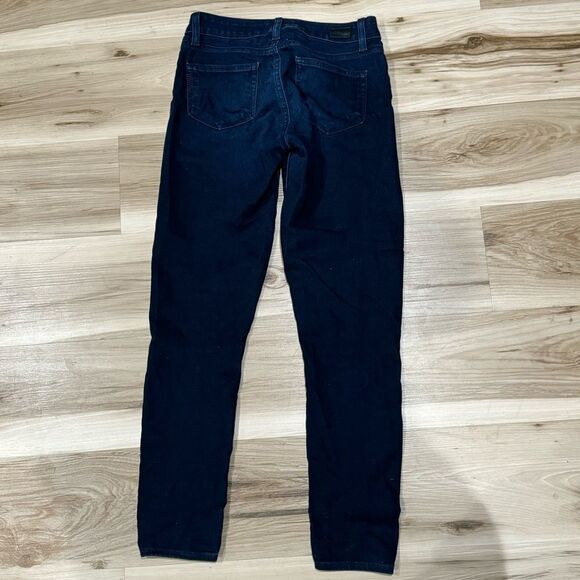 Paige Verdugo Ankle Skinny Dark Blue Jeans Women’s 26 - Picture 5 of 5
